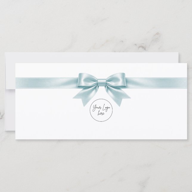 Certificado de Regalo con Lazo Blanco Elegante (Anverso)