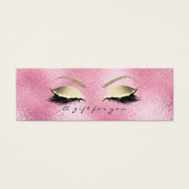 Certificado de regalo Cristal de oro rosado Lashes