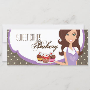 Certificado de regalo de 4"x9" Brunette Baker Cup