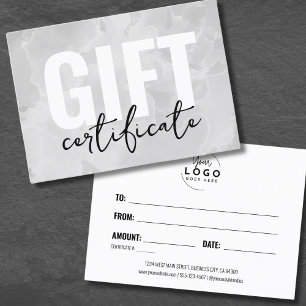 Certificado de Regalo de Acuarela para tu Negocio 