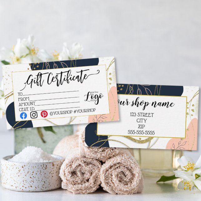 certificado de regalo de ADD YOUR LOGO marketing (Subido por el creador)