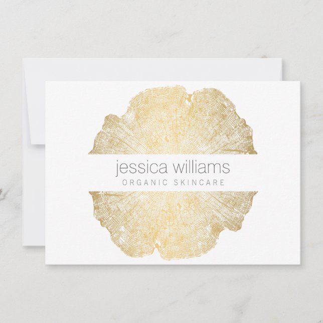 Certificado de regalo de artículos de lujo con efe (Anverso)