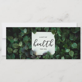 Certificado De Regalo De Atención Quiropráctica De