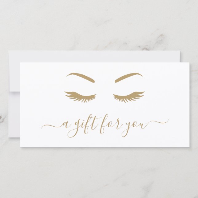 Certificado de regalo de azotes de oro elegante mi (Anverso)