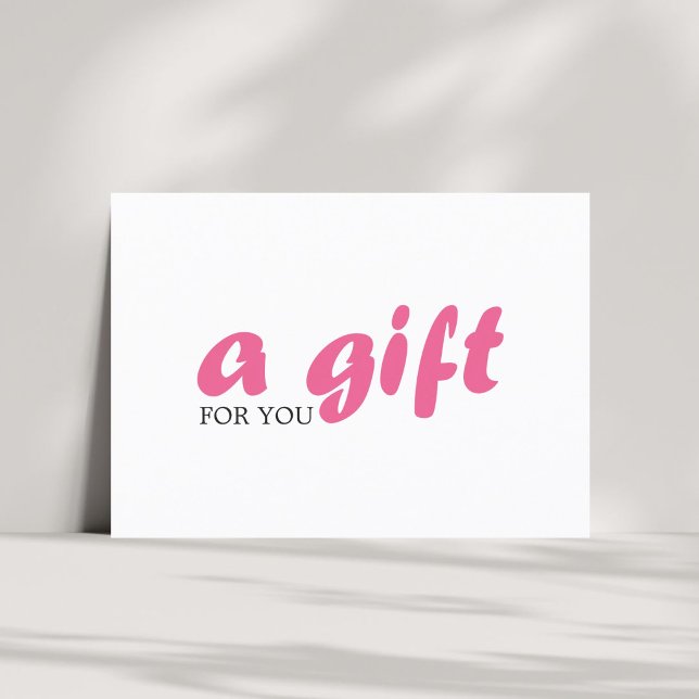 Certificado de Regalo de Belleza Blanco Rosa Elega (Subido por el creador)