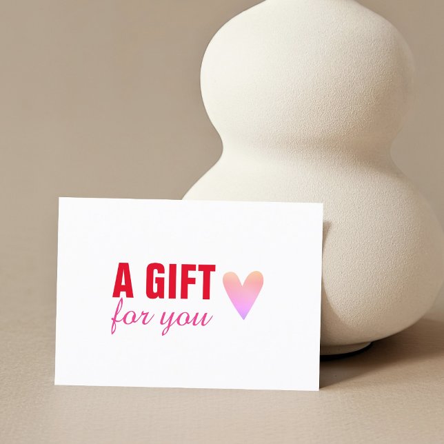 Certificado de regalo de belleza de corazón rosa r (Subido por el creador)