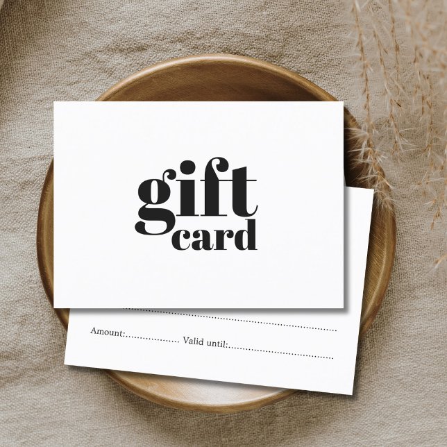 Certificado de Regalo de Belleza Simple y Elegante (Subido por el creador)