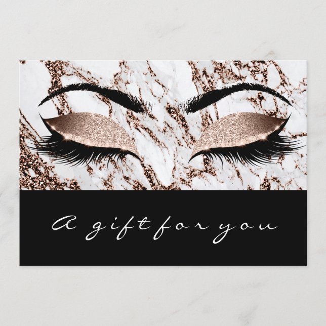 Certificado de regalo de cobre de mármol azota maq (Anverso)