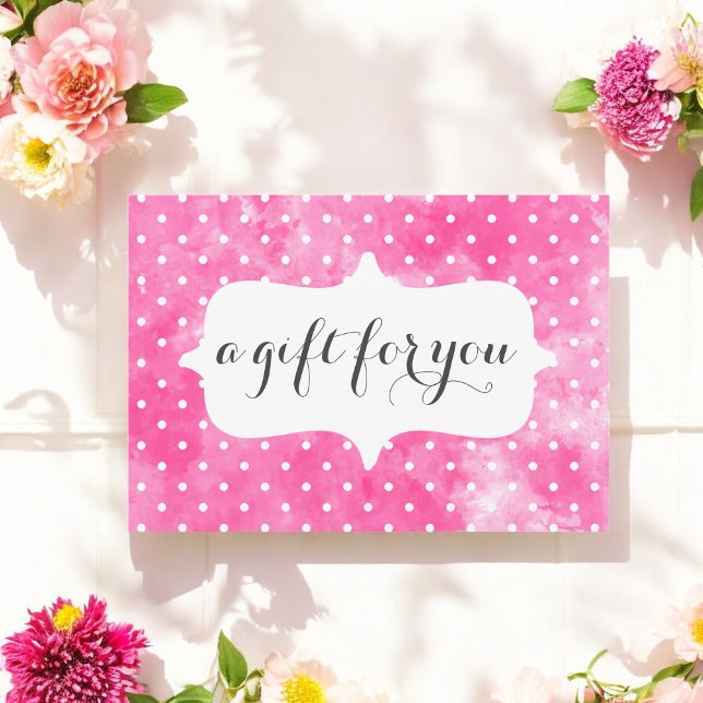 Certificado de regalo de color blanco rosado de sa (Subido por el creador)