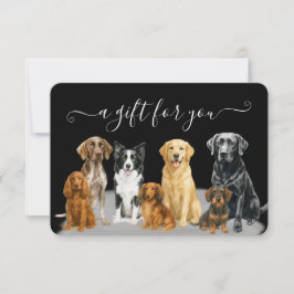 Certificado de regalo de embarque para Mascota de