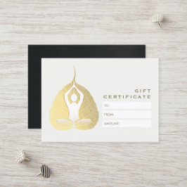 Certificado de regalo de estudio de Instructor de