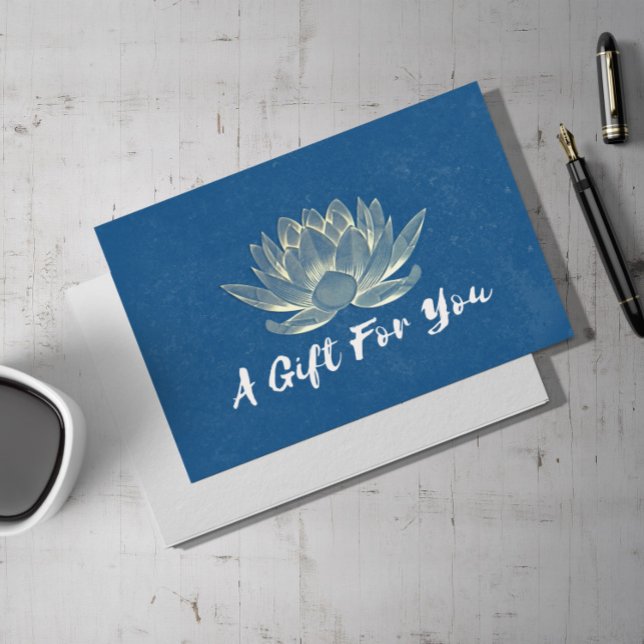 Certificado de regalo de estudio de YOGA Gold Lotu (Subido por el creador)