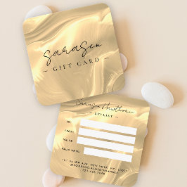 Certificado de regalo de fondo de piedra ópala dor