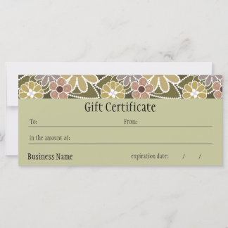 Certificado de regalo de Fun Florals