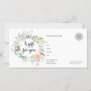 Certificado de regalo de Garland Rosa