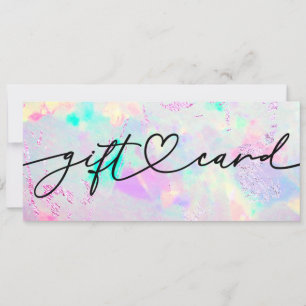 certificado de regalo de gema opal mineral