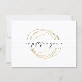 Certificado de regalo de grifo del diseñador de or