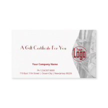 Certificado de regalo de imagen de código QR del e