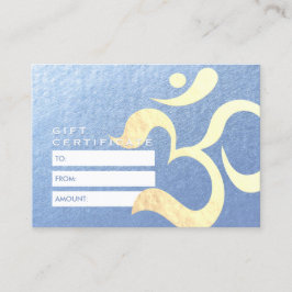 Certificado de regalo de instructor de mediación d