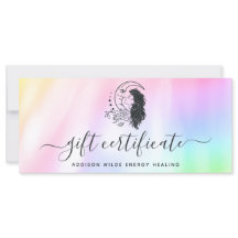 Certificado de regalo de la diosa lunar mística ce