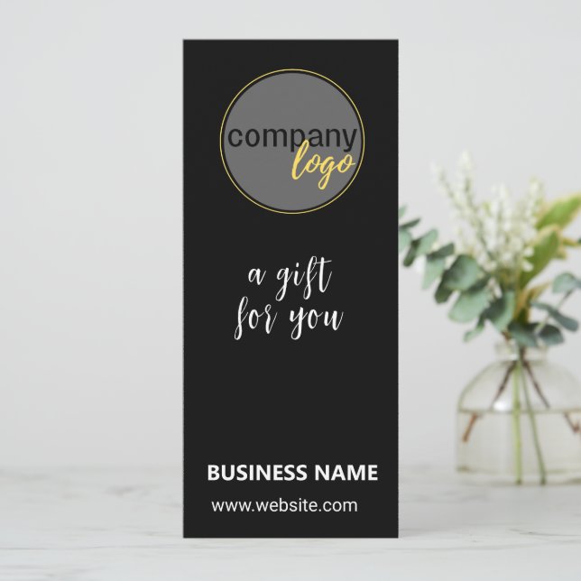 CERTIFICADO DE REGALO DE LA EMPRESA BLACK BUSINESS (Anverso de pie)