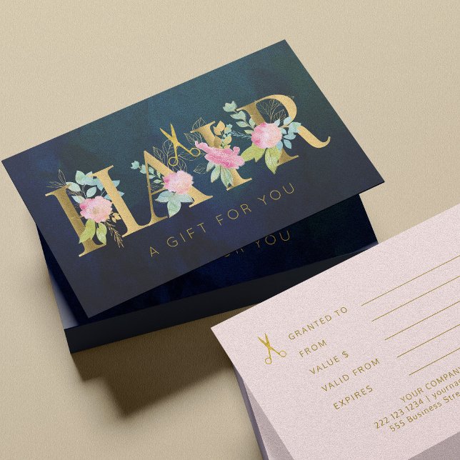 Certificado de regalo de la marina rosa de la pelu (Subido por el creador)