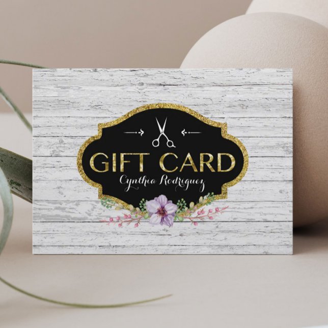 Certificado de regalo de la peluquería de estilo H (Subido por el creador)