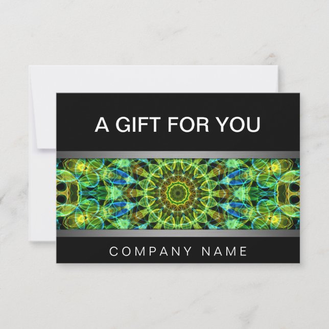 Certificado de regalo de Mandala (Anverso)