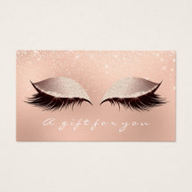 Certificado de regalo de manera parkly Lashes Exte