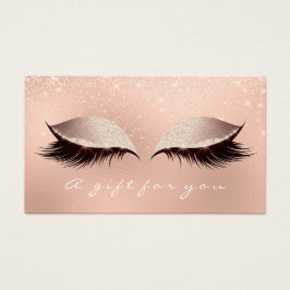 Certificado de regalo de manera parkly Lashes Exte