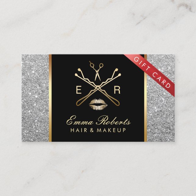 Certificado de regalo de maquillaje de pelo de Pur (Anverso)