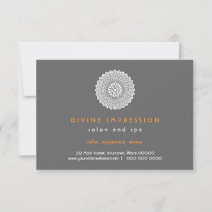 Certificado de regalo de Naranja de impresión divi