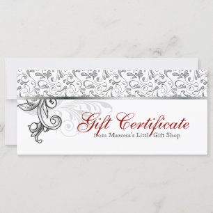 Certificado de regalo de navidad de venta al por m