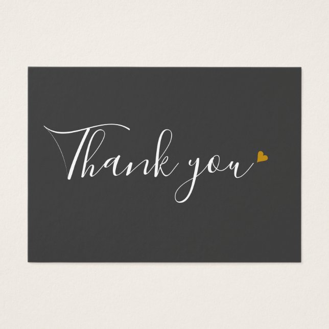 Certificado de regalo de negocios moderno Gracias  (Frente)