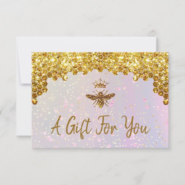 Certificado de regalo de Queen Bee (Anverso)