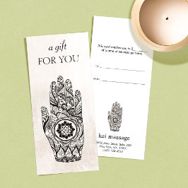 Certificado de regalo de Reiki Energy Healer