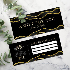 Certificado de regalo de Salón de Belleza Black Go