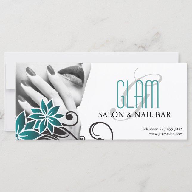 Certificado de regalo de salón y spa (Anverso)