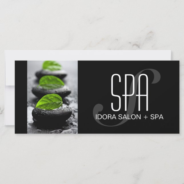 CERTIFICADO DE REGALO DE SALÓN Y SPA (Anverso)
