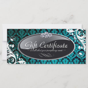 CERTIFICADO DE REGALO DE SALÓN Y SPA