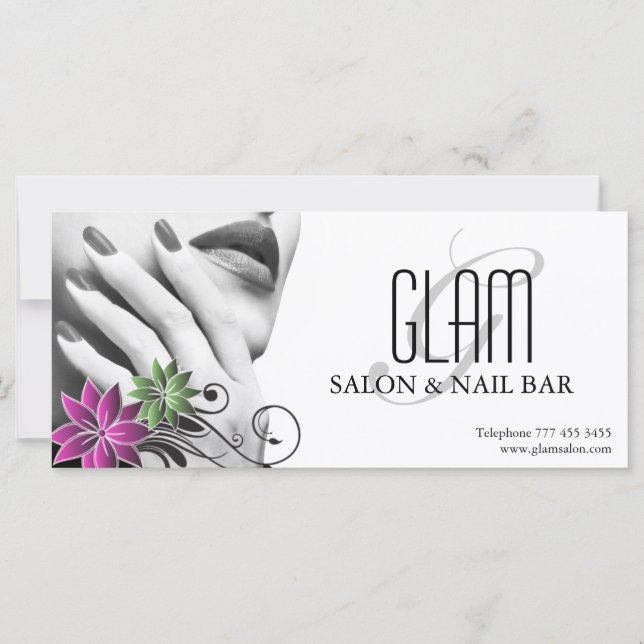 Certificado de regalo de salón y spa (Anverso)