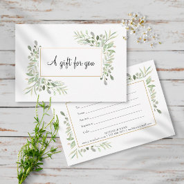 Certificado de regalo de saltos de primavera