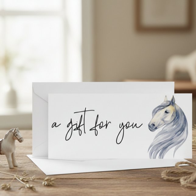 Certificado de regalo de Servicios de equitación p (Subido por el creador)