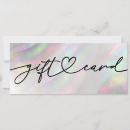 certificado de regalo de shell