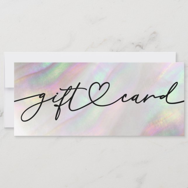 certificado de regalo de shell (Anverso)