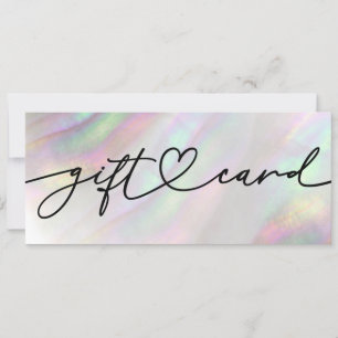 certificado de regalo de shell