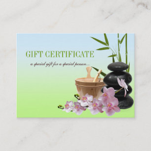 Certificado de regalo de SPA & Beauty Resort