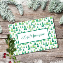 Certificado de regalo de vacaciones de negocios mo