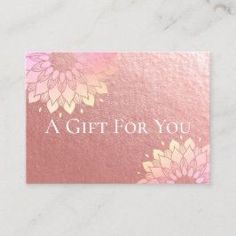 Certificado de regalo de Yoga Studio Instructor Ma