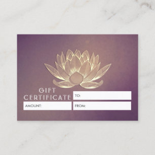 Certificado de regalo del instructor de mediación 